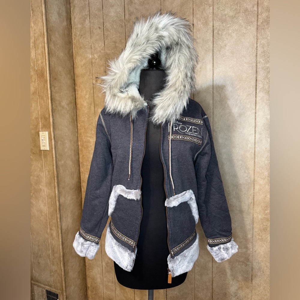 Disney Broadway Frozen Kristoff Hooded Zip Jacket